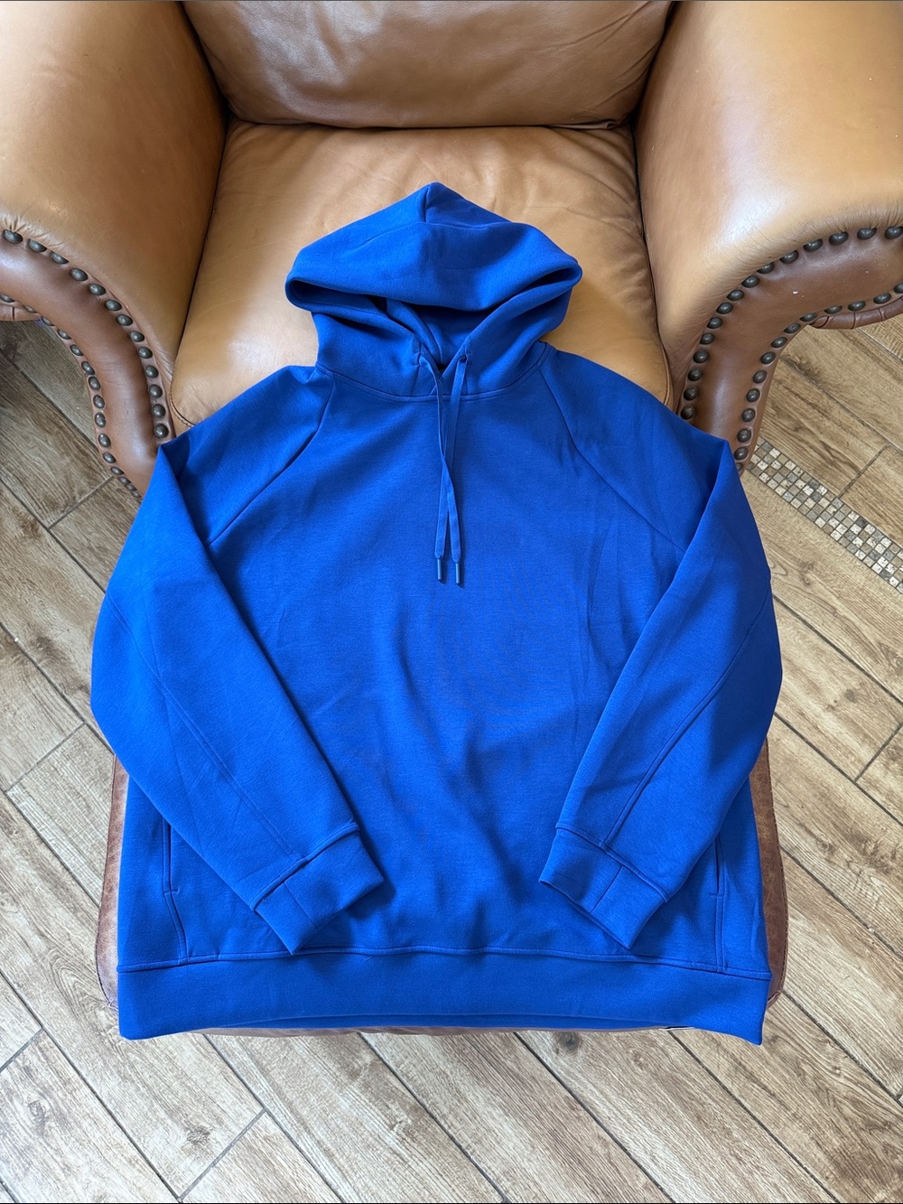 NWT Mens Lululemon Smooth Spacer Pullover Hoodie Sz XL Clubhouse Blue
